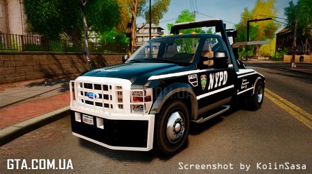 Ford F-550 Towtruck NYPD [ELS]